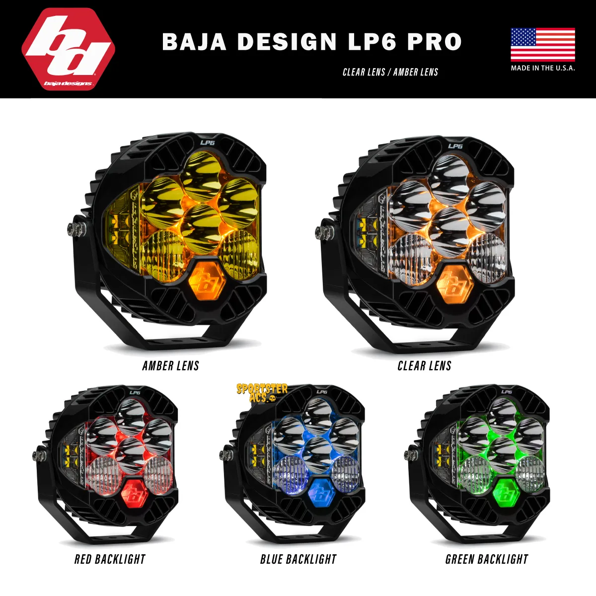 Baja Designs – LP6 Pro ไฟ LED Performance